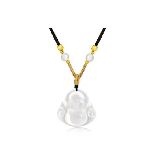 Lao Feng Xiang Chalcedony Necklaces Women's