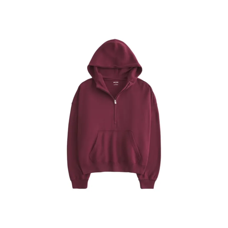 Hollister Sweatshirt Women's Rose Red-0