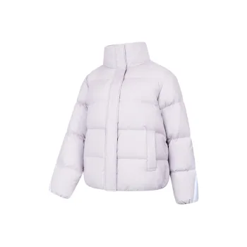 QIAODAN Variety Training Collection Down Jacket Women's Light Twilight Purple