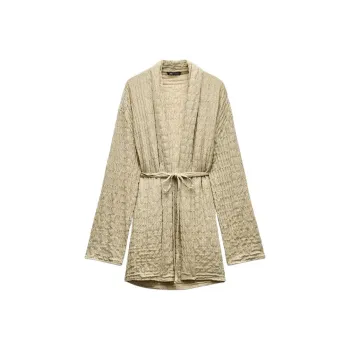 ZARA Jackets Coats Women's Green