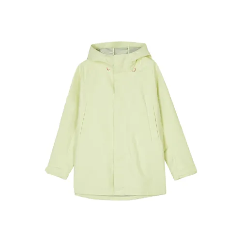 Skechers Mountain And Wild Outdoor Series Jacket Women's Snow Pear Ice Cream Yellow