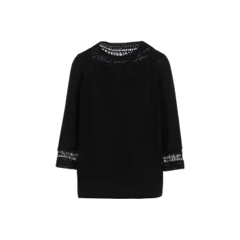 Yohji Yamamoto Y's SS25 Knitwear Women's Black