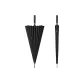 24-Rib Automatic Gold Bullet Shape Black