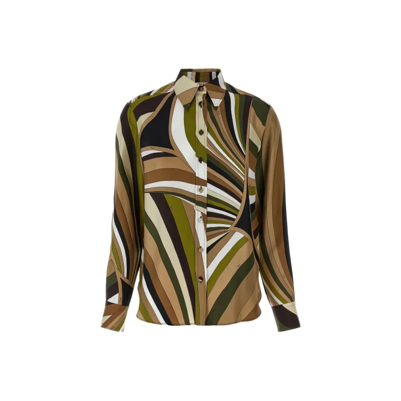 Pucci Marmo print Shirt-0