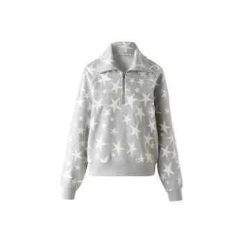 III VIVINIKO Sweatshirt Women's Light Gray