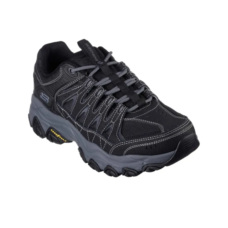 Skechers After Burn Low Top Outdoor Shoes Men's Black-3