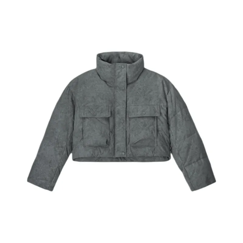 Levis Down Jackets Women's Gray-0