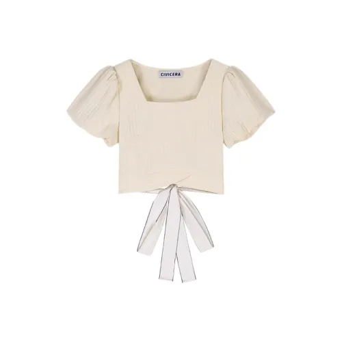 CIVICERA Shirts Women's Apricot