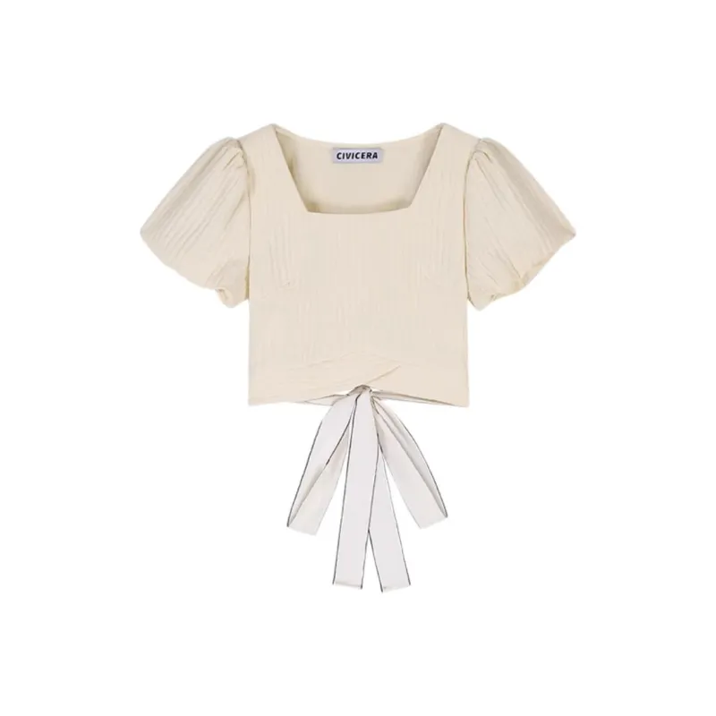 CIVICERA Shirts Women's Apricot-0