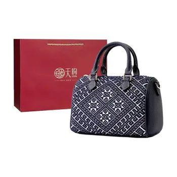 Pmsi Cow Leather One Shoulder Handbag Regular Women's Blue