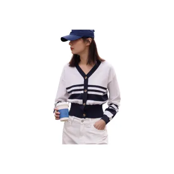 【dme】 Knitwear Women's Blue Stripes