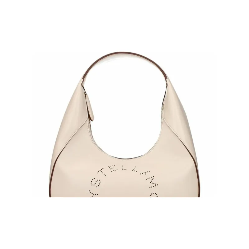 Stella McCartney PU Shoulder Bag Small Size Women's White-4