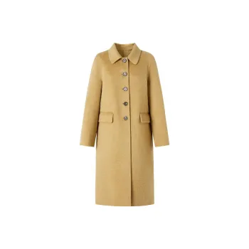JZ Juzui Coats Women's Yellow Green