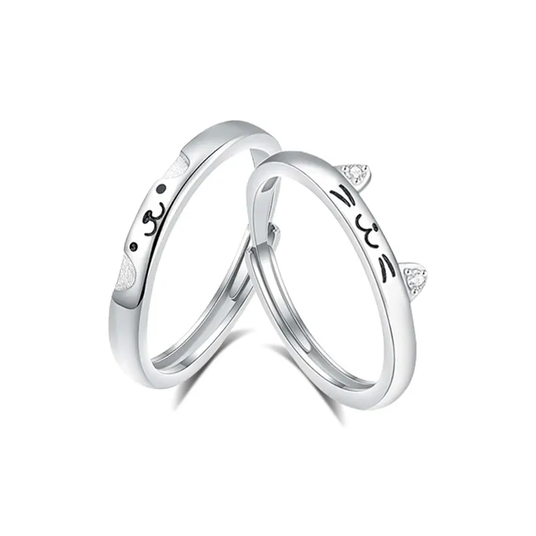 LIU GUI FU JEWELRY S999 Fine Silver Rings Unisex-0