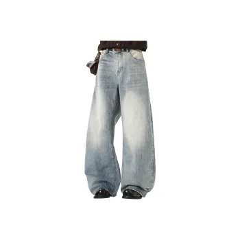 ZWWWZ Jeans Unisex Blue