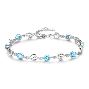 IDEAL 999 Fine Silver Bracelets Women's