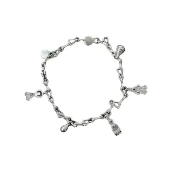 SALE E PEPE 925 Sterling Silver Bracelets Unisex Silver