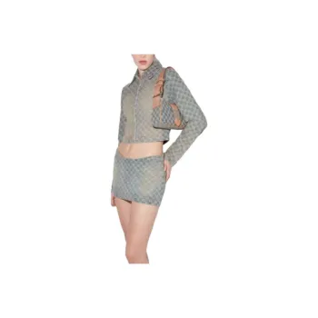 Misbhv Jackets & Coats Women's Denim Blue