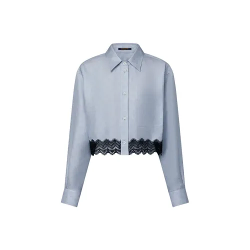LOUIS VUITTON SS25 Shirt Women's Light Blue