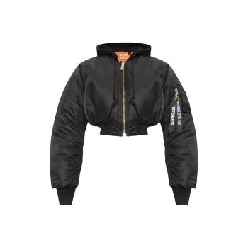 Vetements Cropped Bomber Jacket