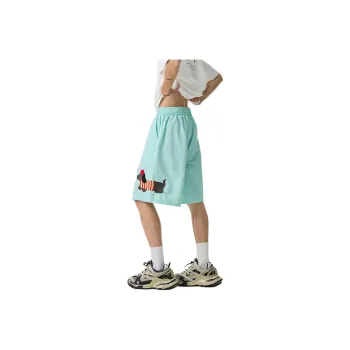 WHELVE Casual Shorts Unisex Green