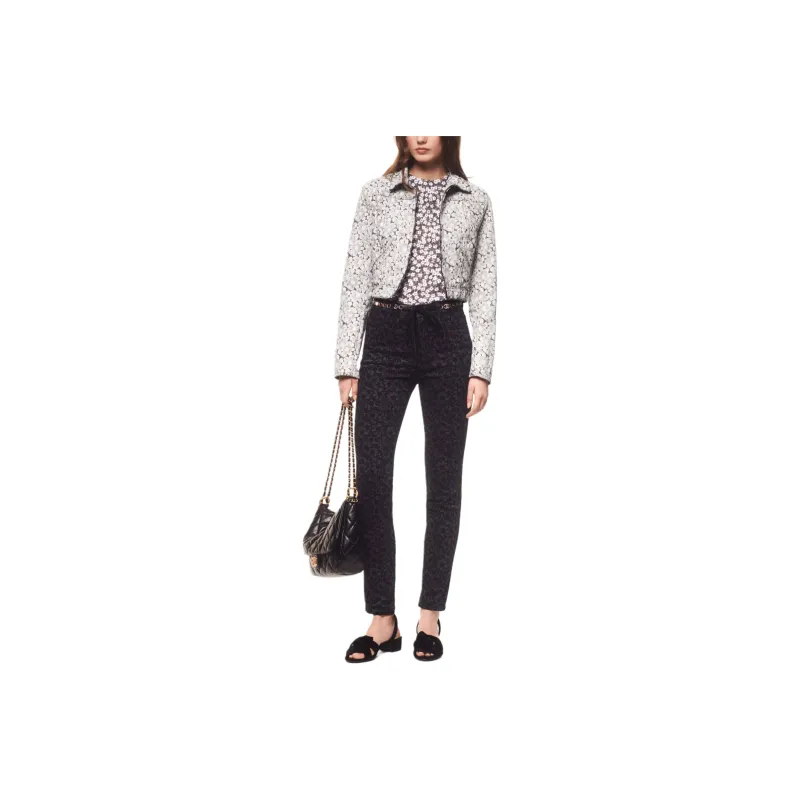 CHANEL FW24 Jackets Coats Women's Silver-0