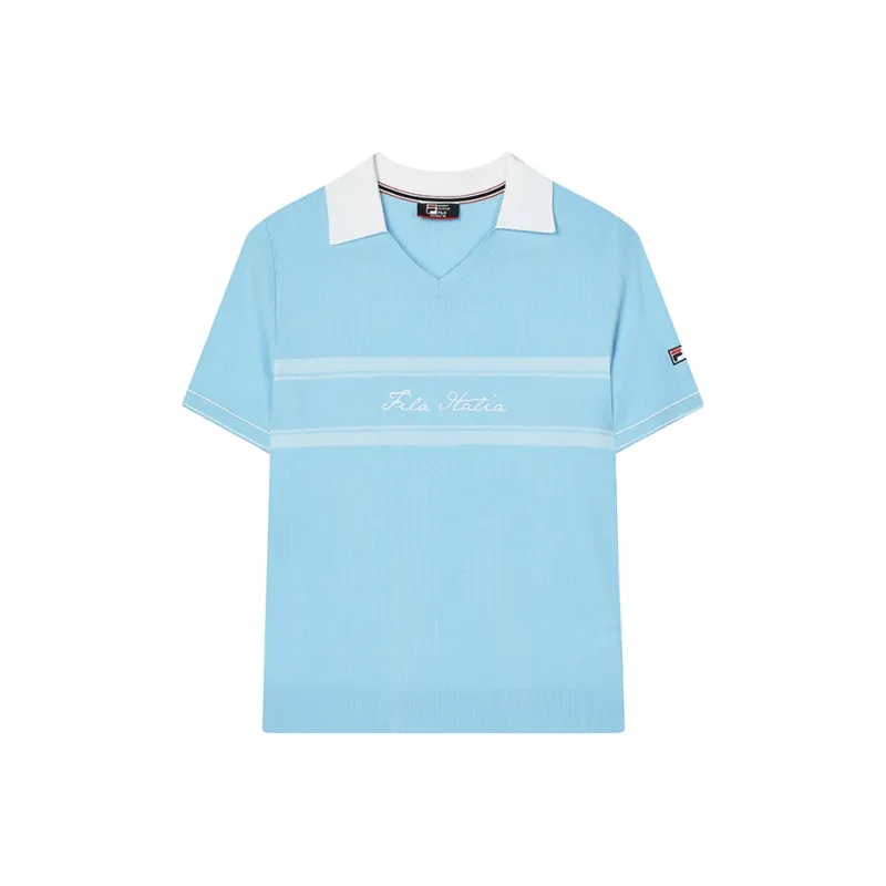 FILA MODERN HERITAGE Collection Knitwear Women's Sea Breeze Blue-0