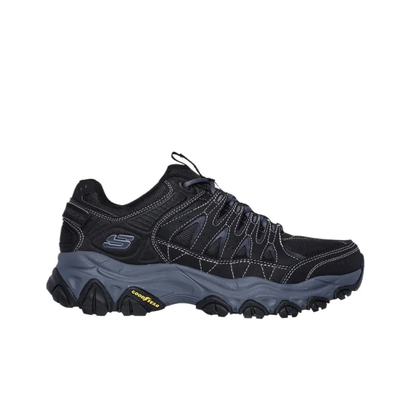Skechers After Burn Low Top Outdoor Shoes Men's Black-2