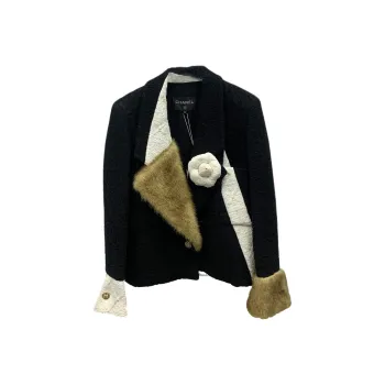 CHANEL 21A Jackets Coats Women's Black