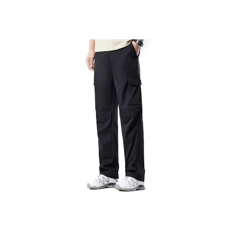 Red bean Cargo Pants Men-7