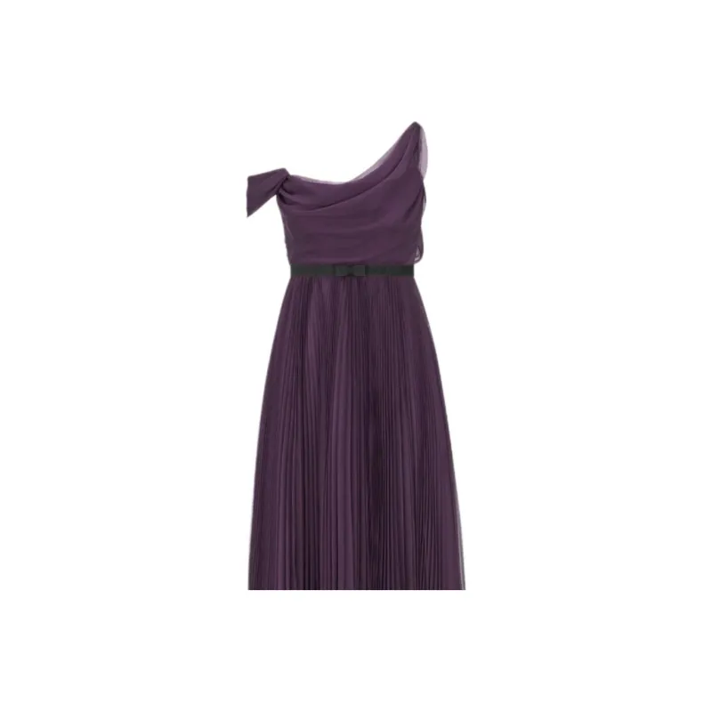 DIOR Sleeveless Dress Women's Purple-2