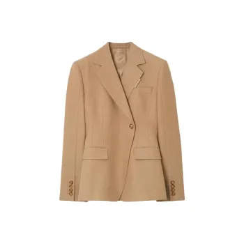 Burberry Single breasted Wool Blazer