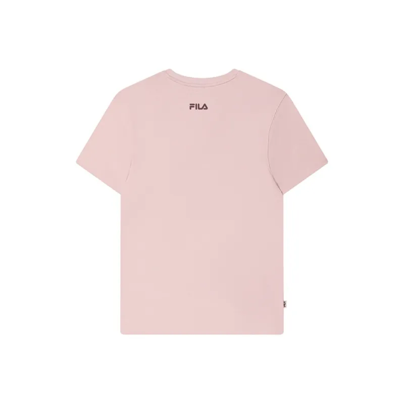 FILA ORIGINALE T Shirt Men's Light Gray Pink-1
