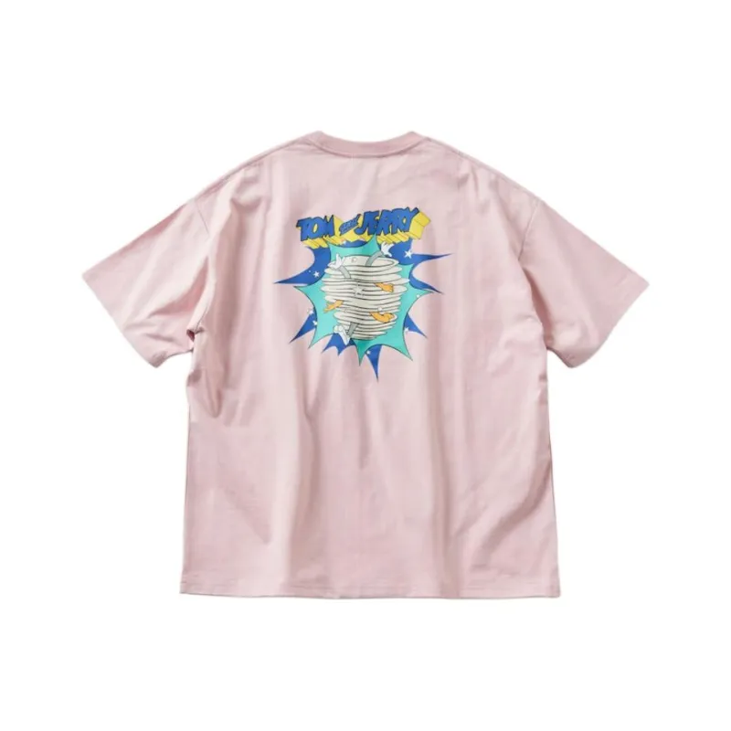 FREAK'S STORE x TOM & JERRY T Shirt Unisex Pink-1