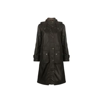 BARBOUR Long Cannich Wax Coat