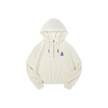 QIAODAN Sweatshirt Women's Cream White