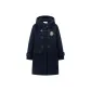 Deity Girlish Navy Blue Badge Coat