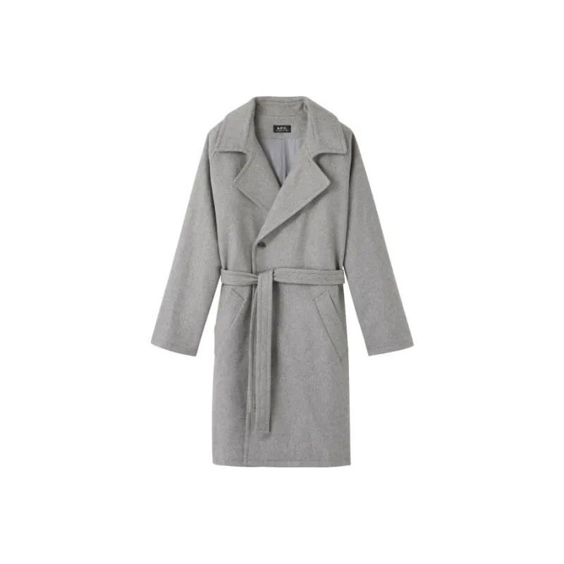 A.P.C Coats Women's Light Gray-0