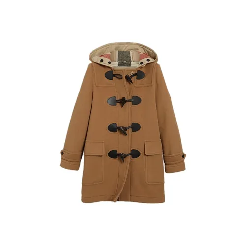 Burberry Coats Women's Khaki