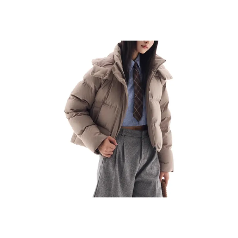 Anta Down Jacket Women's Nude Khaki-0