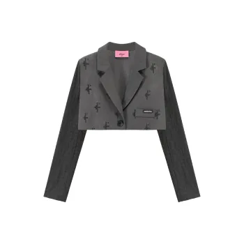 CHUU Business Suits Women's Gray