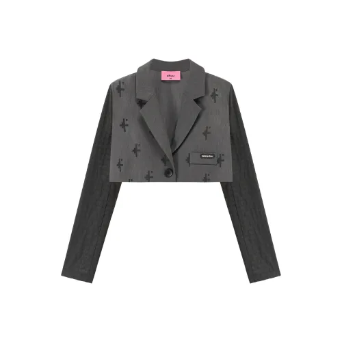 CHUU Business Suits Women's Gray