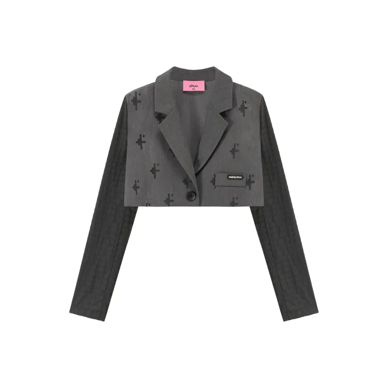 CHUU Business Suits Women's Gray-0