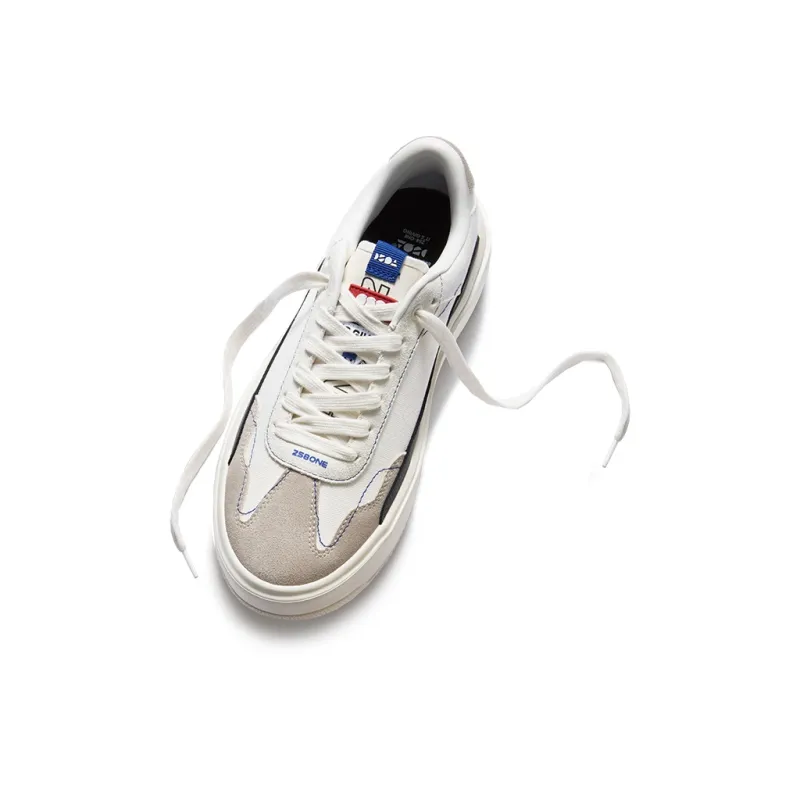 0592 German Army Trainers T Trainers Height Increasing Low Top Skateboard Shoes Men's White Spring Summer-2