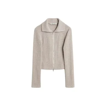 OUR LEGACY Musk Dusk Rope-weave Cardigan