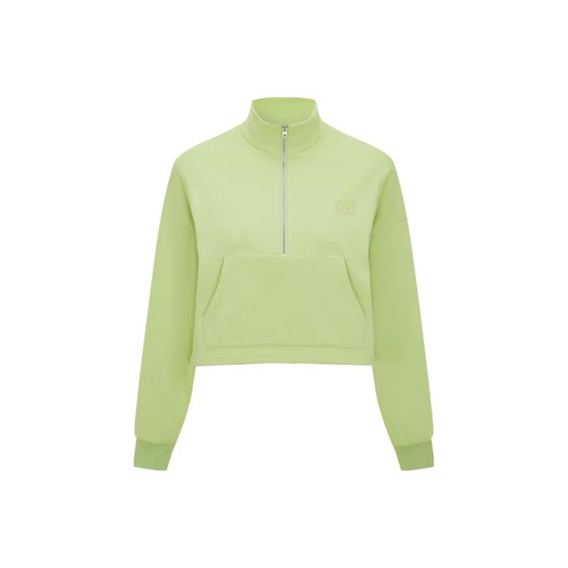 Particle Fever Sweatshirt Women's Light Lime Green-0