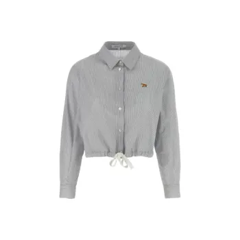 Maison Kitsune Fox patch Shirt