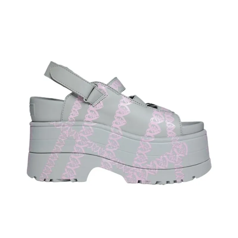 YUEQI QI x UGG Roman Sandals Women's Gray-1
