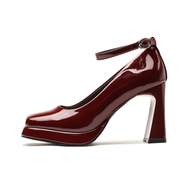 KATHRYN WILSON Chunky Heel High Heels 9cm Women's-14