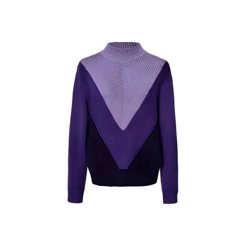 DIFFIE RIEGER Knitwear Women's Gradient Purple